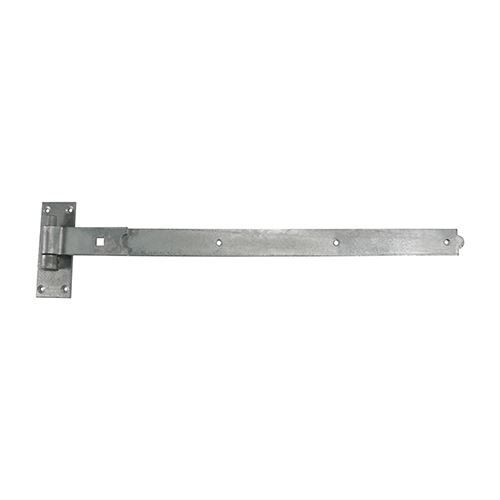 Timco Pair of 900mm Straight Band & Hook On Plates - Galvanised