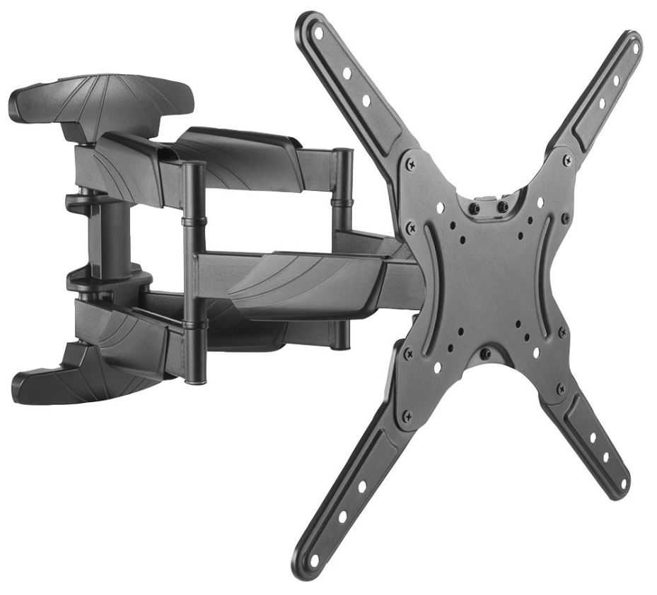 PRO SIGNAL TV-Wandhalterung schwenkbar bis 55 Zoll, 40kg Tragkraft