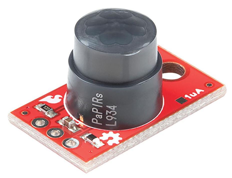 SPARKFUN ELECTRONICS Qwiic PIRセンサーブレイクアウト, スタンバイ電流170µA