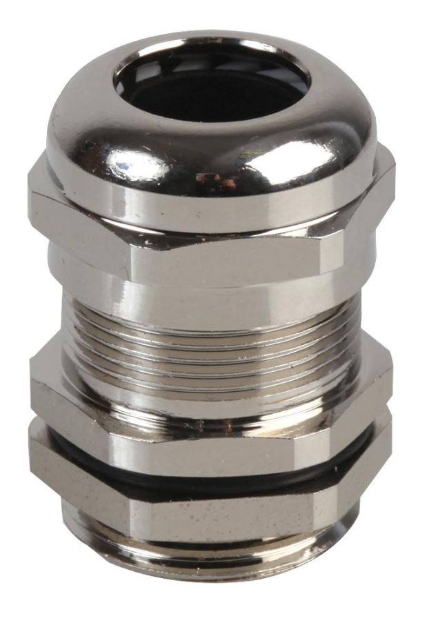 PRO POWER M-MA M25 鍍鎳黃銅電纜接頭 11-14毫米直徑 (10個裝)