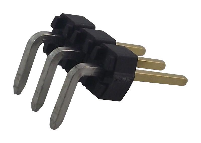 MOLEX 90度 PCBヘッダ 3ピン 1列 金メッキ 90121-0763