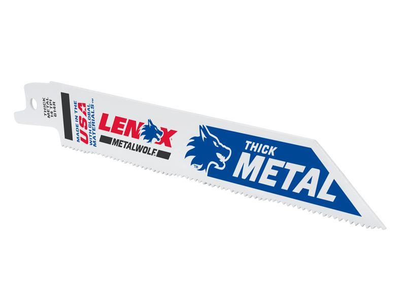 LENOX MetalWolf Wave Edge 鋸片 152 x 19 x 0.9毫米 14 TPI (5片裝)