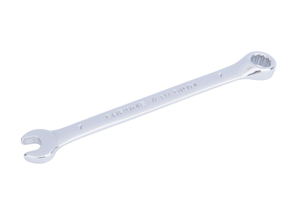 Blue Spot 7mm Chrome Vanadium Spanner, Polished