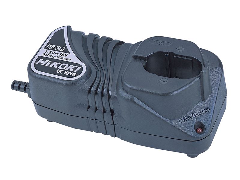 HiKOKI UC18YG Carregador de 60 Minutos para Baterias Li-ion e NiCd (7.2-18V)
