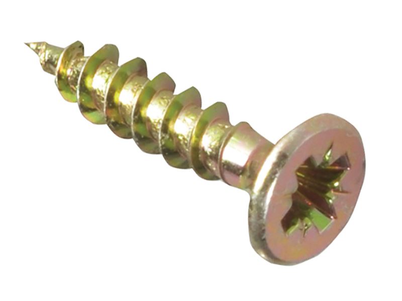 Forgefix - Skru Serbaguna Kepala Penebuk Posidi Skru CSK ST ZYP 4.0 x 17mm Kot 