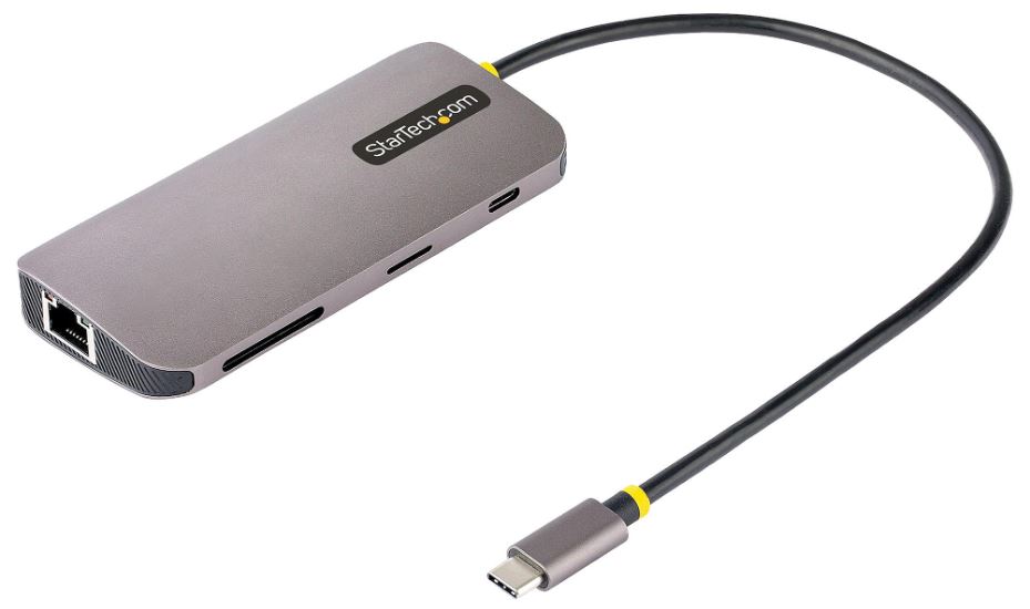 STARTECH USB-C Multiport Adaptor with 4K HDR, Card Reader & 100W PD