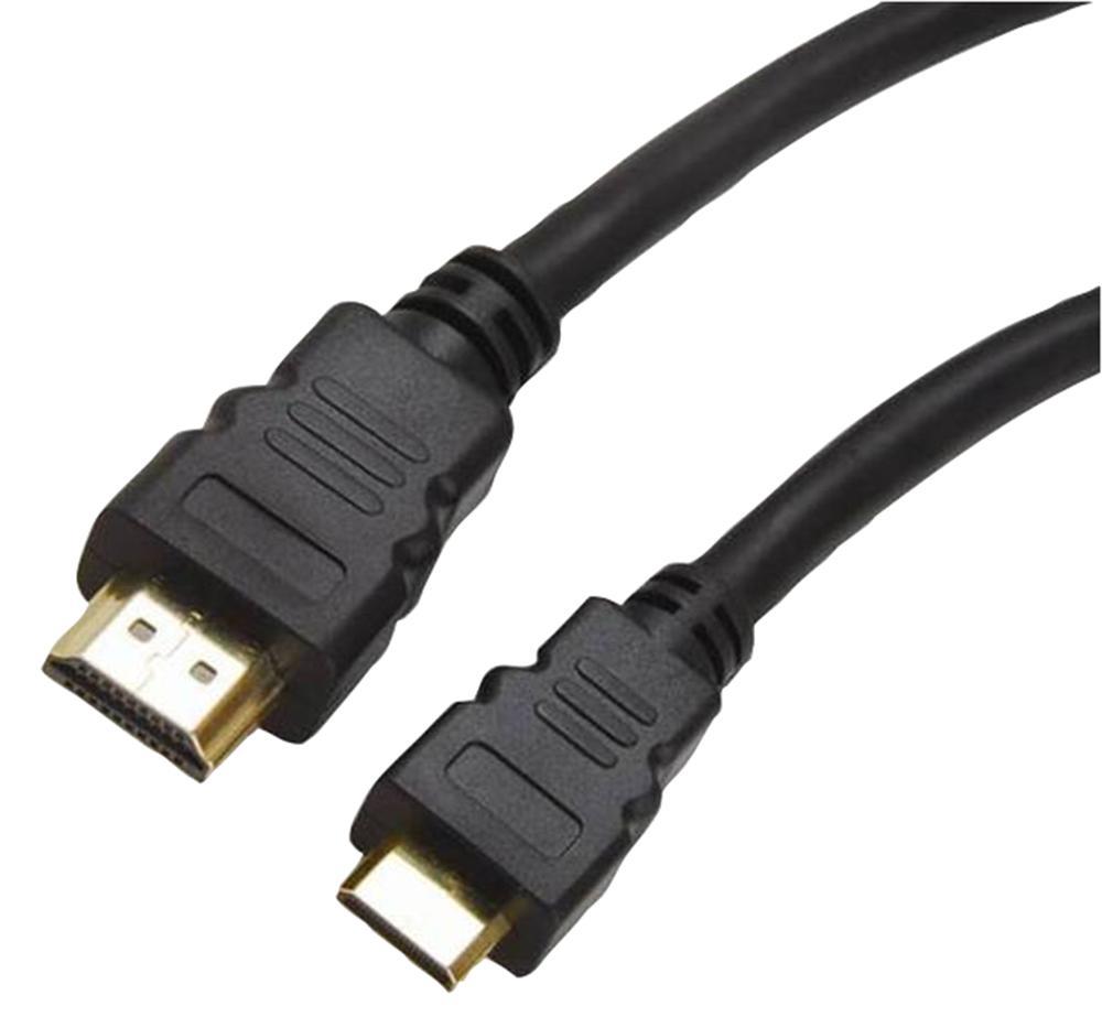 AV STAR High Speed HDMI naar HDMI Mini Kabel, 0,5m, Vergulde Aansluitingen