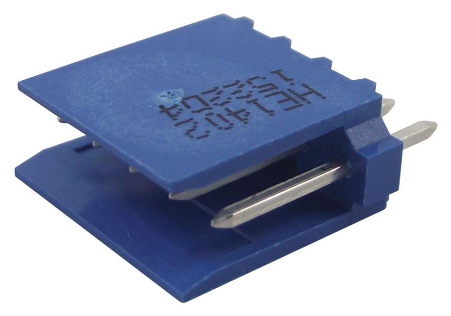 AMP TE CONNECTIVITY 5-Way Vertical Header, 2.54mm Pitch