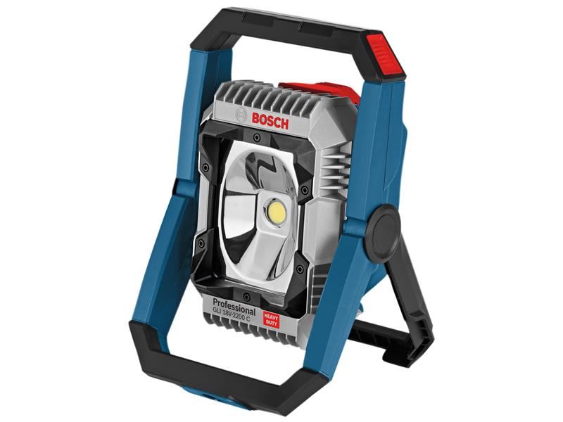 Bosch GLI 18V-2200 C Illuminazione da Lavoro Senza Filo, 2.200 lm, Solo Corpo