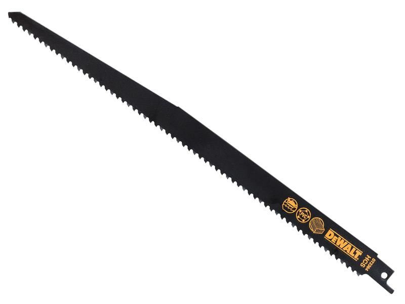 Dewalt - Λεπίδα Reciprocating HCS για Ξύλο, 152mm x 6 TPI, Συσκευασία 5 τεμ.