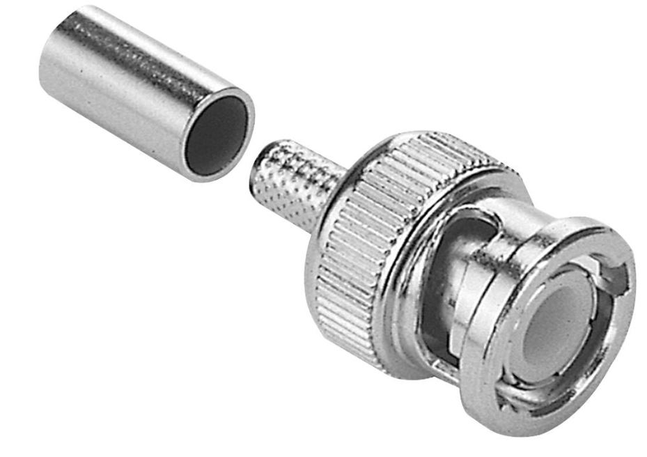 MULTICOMP PRO Conector BNC 75 ohm para crimpar, de DC a 11GHz, Cable BT2002