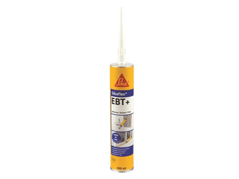 Everbuild Sikaflex EBT+ Witte Polyurethane Kit 300ml