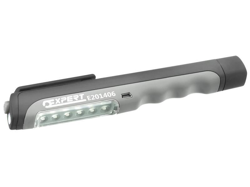 Expert USB Φορητή Φακοφωτεινό με 7 LED και Φόρτιση