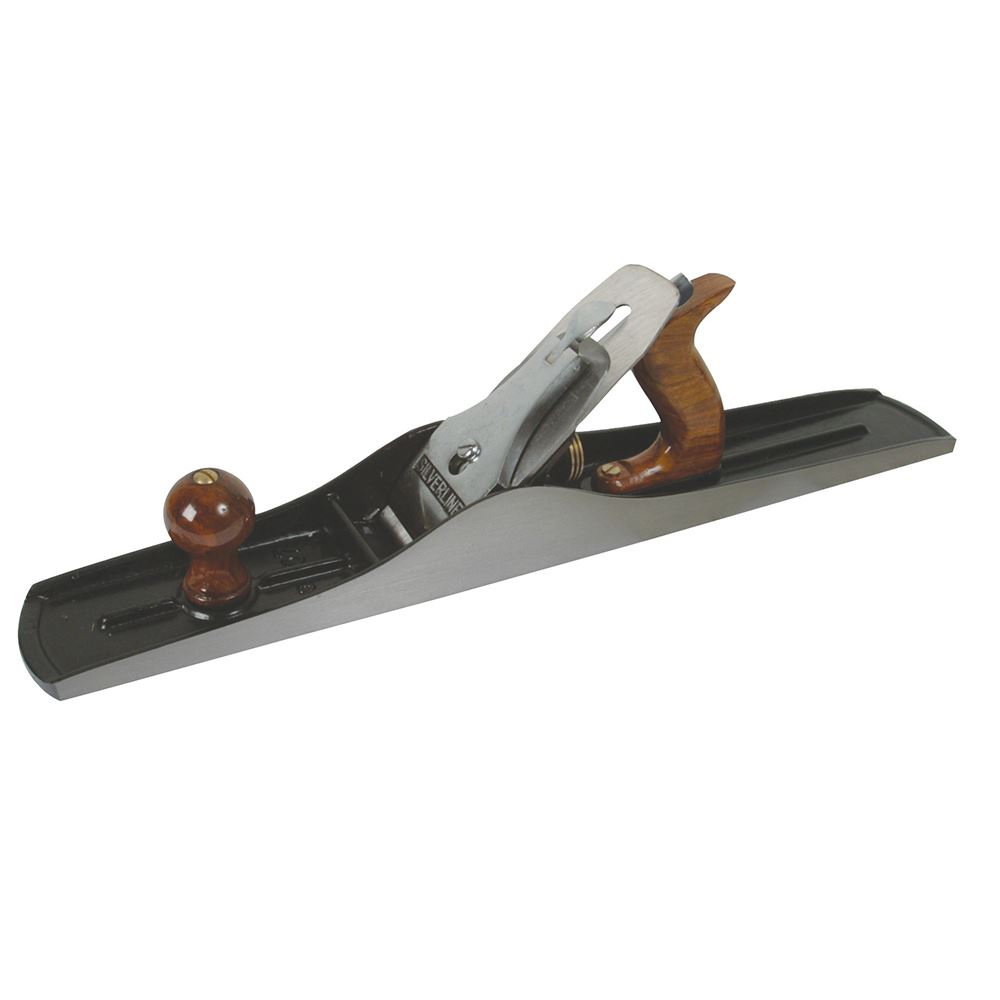 Silverline Jointer Plane No. 7 with 60mm Blade, Rosewood Handles