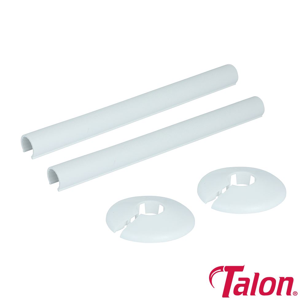 Timco Snappit Tail Kit - White Polypropylene, 15 x 200mm (2-Pack)