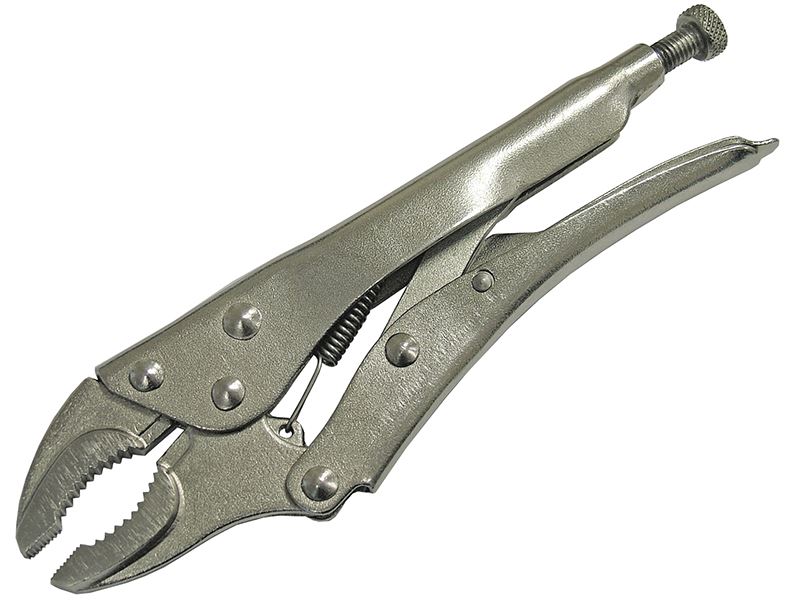 Faithfull Gebogen Bek Vergrendelingstang, 225mm, 41mm Capaciteit