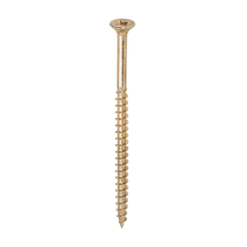 Timco Solo Chipboard & Woodscrews, PZ, Double Countersunk, 6.0x100mm, 100pcs