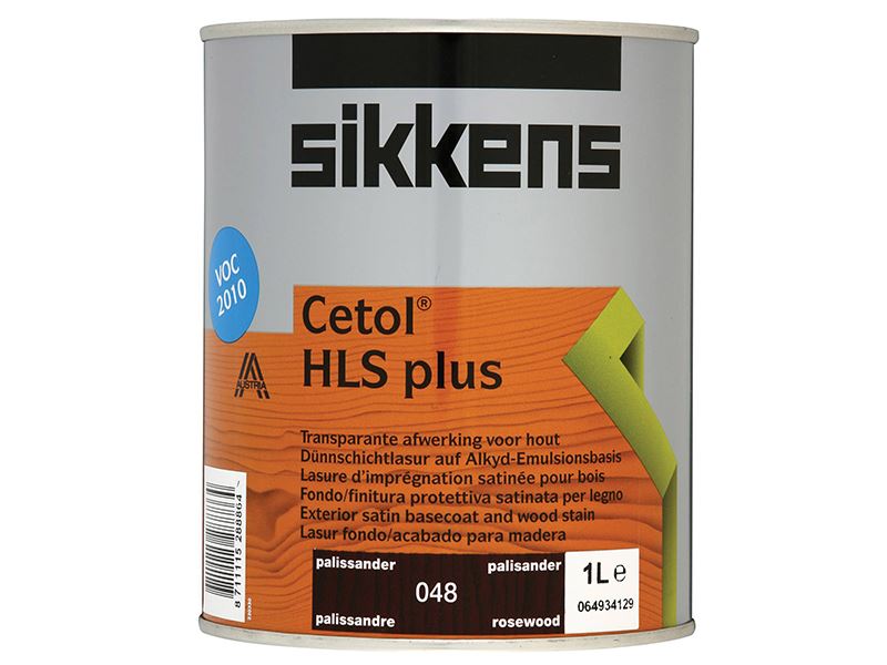 Sikkens Cetol HLS Plus Translucent Woodstain, Rosewood, 1 Litre