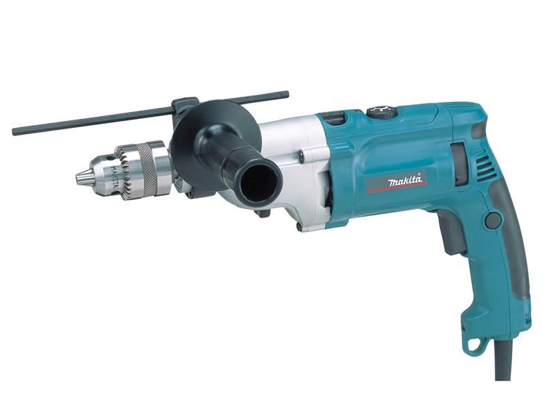 Makita HP2070 Taladro Percutor de 2 Velocidades, 1010W, 240V