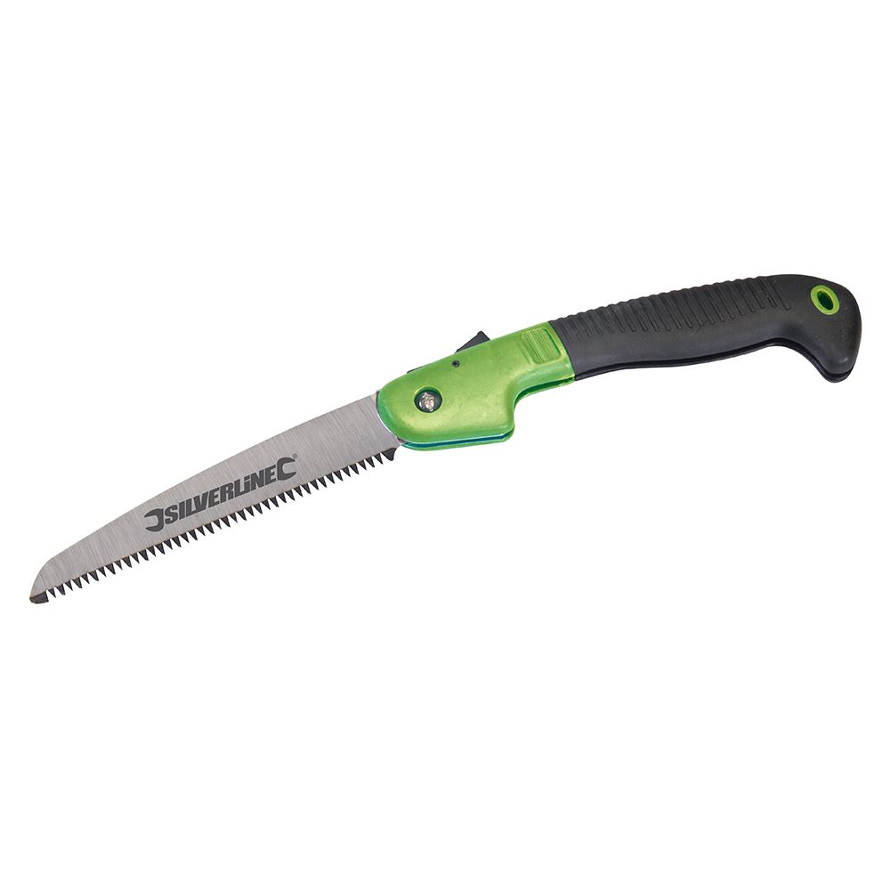 Silverline Faltbare Säge mit Dreifachschliff - 180mm Klinge