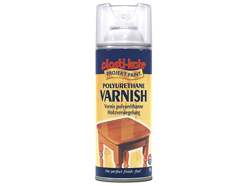 PlastiKote Heldere Glanz Vernis Spray 400ml