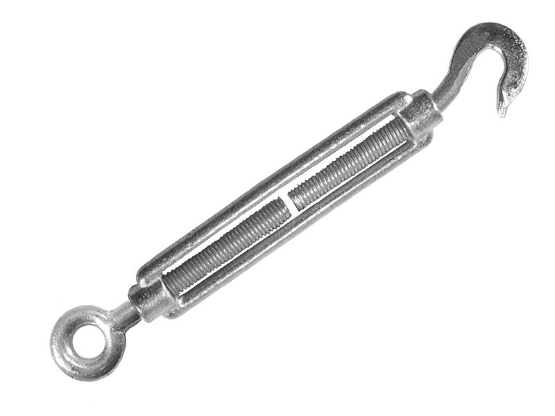 Faithfull Spannschraube 10mm Haken & Öse verzinkt 133mm