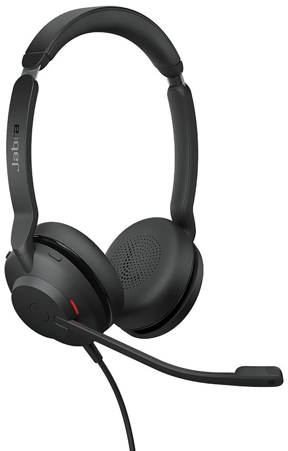 Jabra Evolve2 30 USB-C Stereo On-Ear Headset, UC Certified