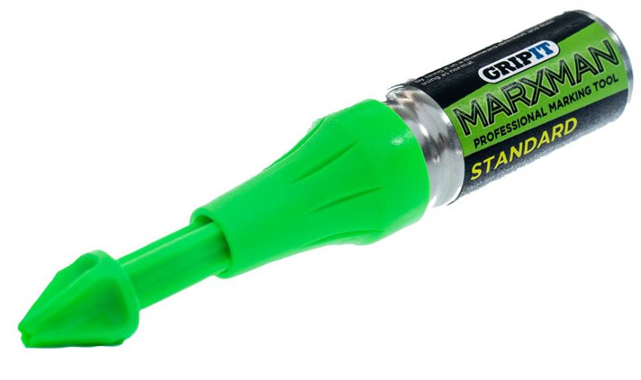 MARXMAN Groen Krijt Markeergereedschap voor Oppervlakken tot 50mm Diepte