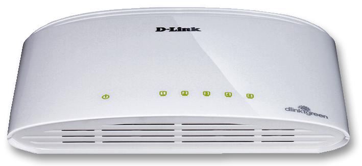 D-LINK 5-Port Γκιγκάμπιτ Απρόσκοπης Σύνδεσης για Επιτραπέζια χρήση