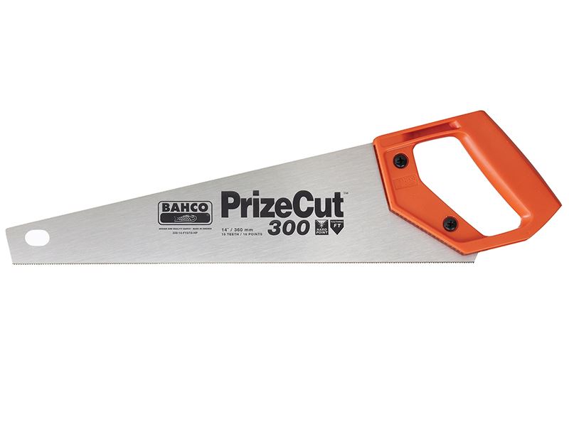Bahco 300-14-F15/16-HP PrizeCut Toolbox Handsaw, 350mm, 15 TPI
