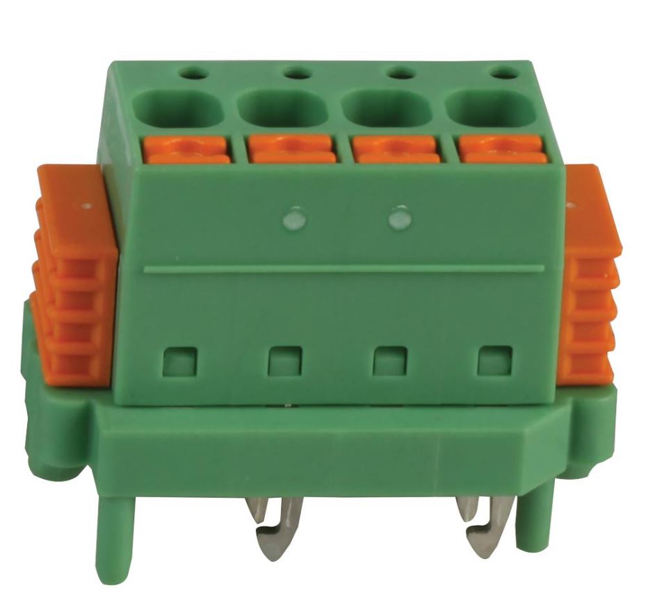 Phoenix Contact SKEDD PCB Terminal Block, 4 Position, 5mm Pitch