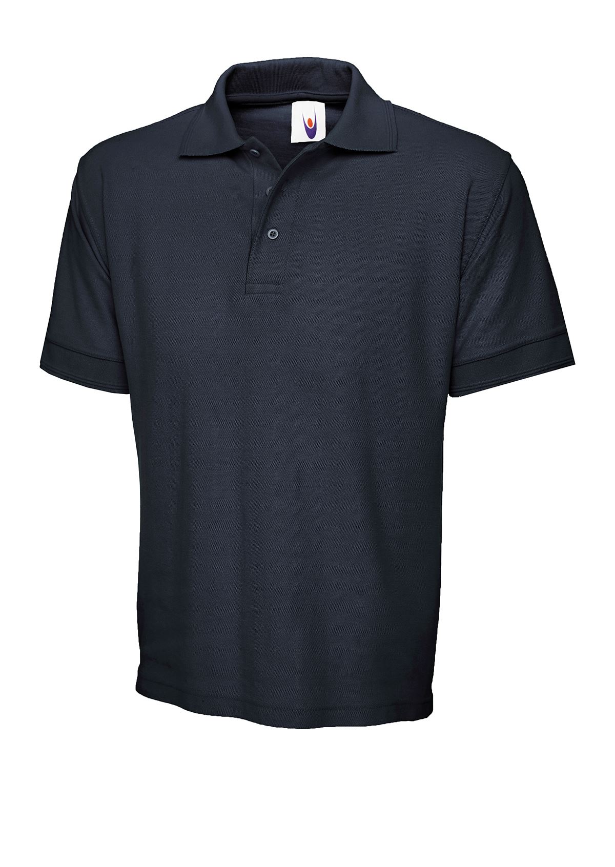 Uneek Premium Unisex Polo Shirt - 50% Cotton 50% Polyester - Navy - 6XL