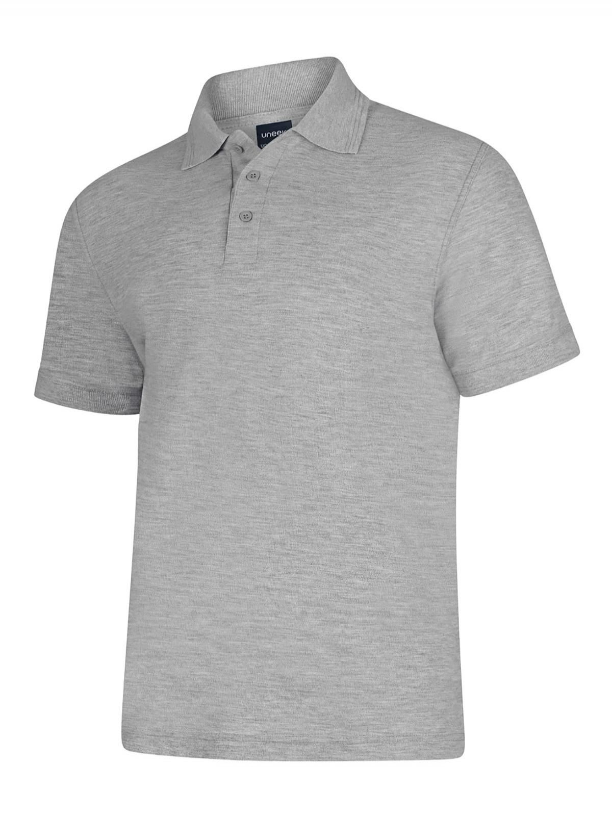 Uneek Unisex Deluxe Polo Shirt, 50% Polyester 50% Cotton, XL