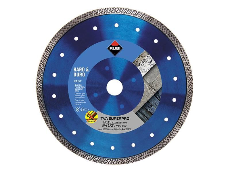RUBI TVA 115 SuperPro Turbo Viper Diamantschijf 115mm