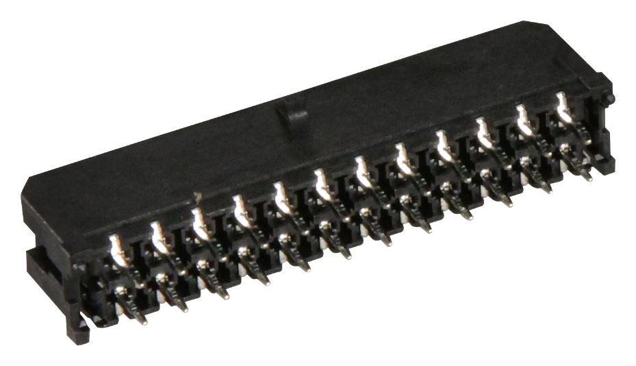 MOLEX Cabeçalho Vertical, 24 Vias, Passo de 3mm, Blindado