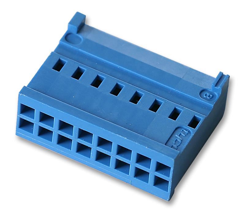 AMP - TE CONNECTIVITY 281839-8 크림프 하우징, 16핀, 2.54mm 피치