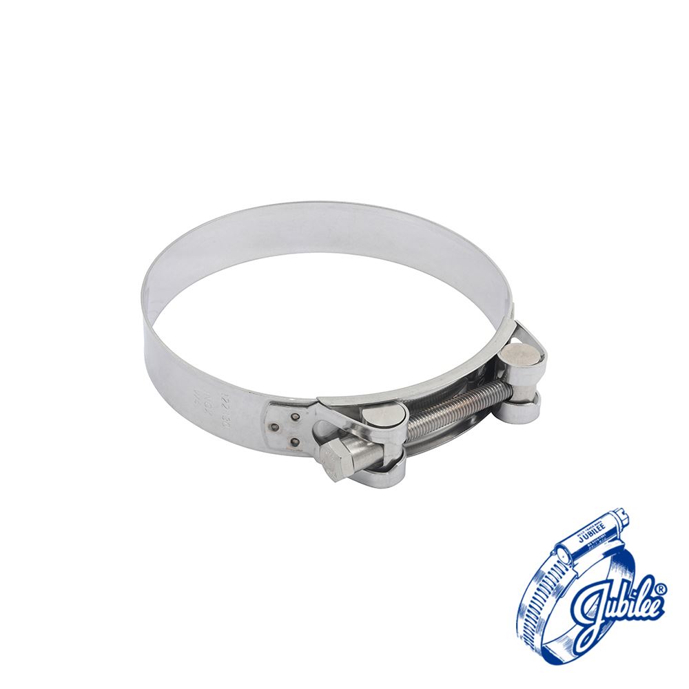 Jubilee Superclamp Stainless Steel Hose Clamp, 122-130mm (Pack of 2)