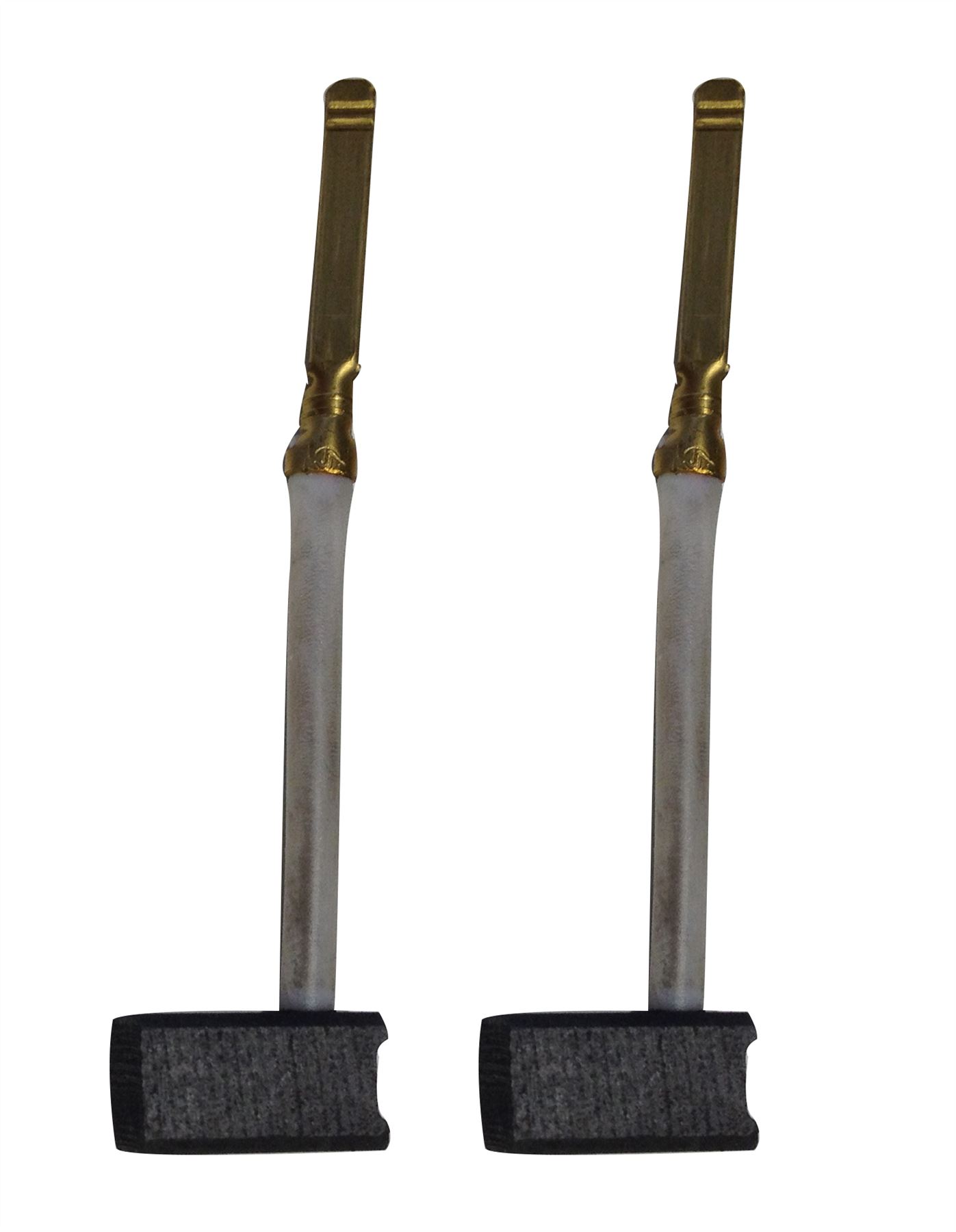 2x Koolborstels voor Black & Decker/Dewalt Mini Schuurmachine (6x7x13mm)