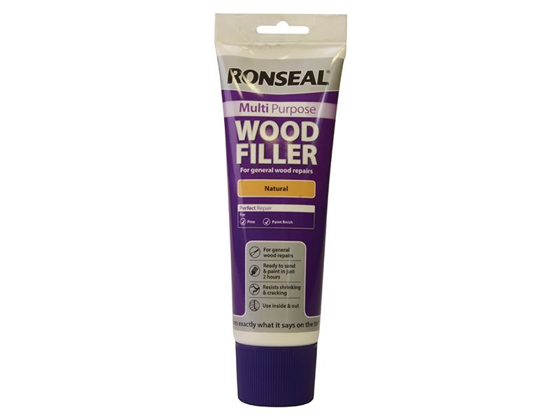Ronseal Multipurpose Wood Filler Tube, Natural, 325g