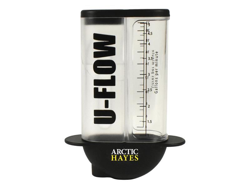 Arctic Hayes U-Flow Water Gauge, 4-22L/1-5G Flow Measure