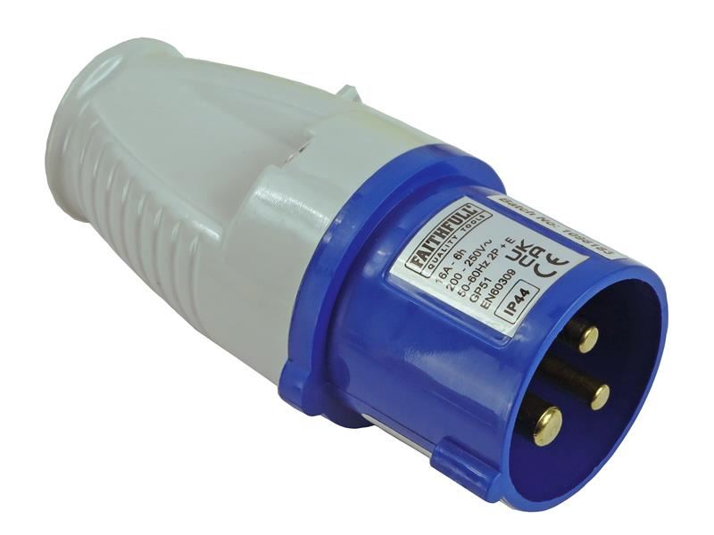 Faithfull Power Plus Blue 16A Replacement Plug