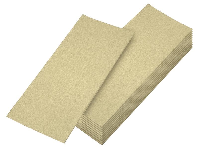 Faithfull 1/2 Orbital Sanding Sheets, Fine Grade, Pack of 5