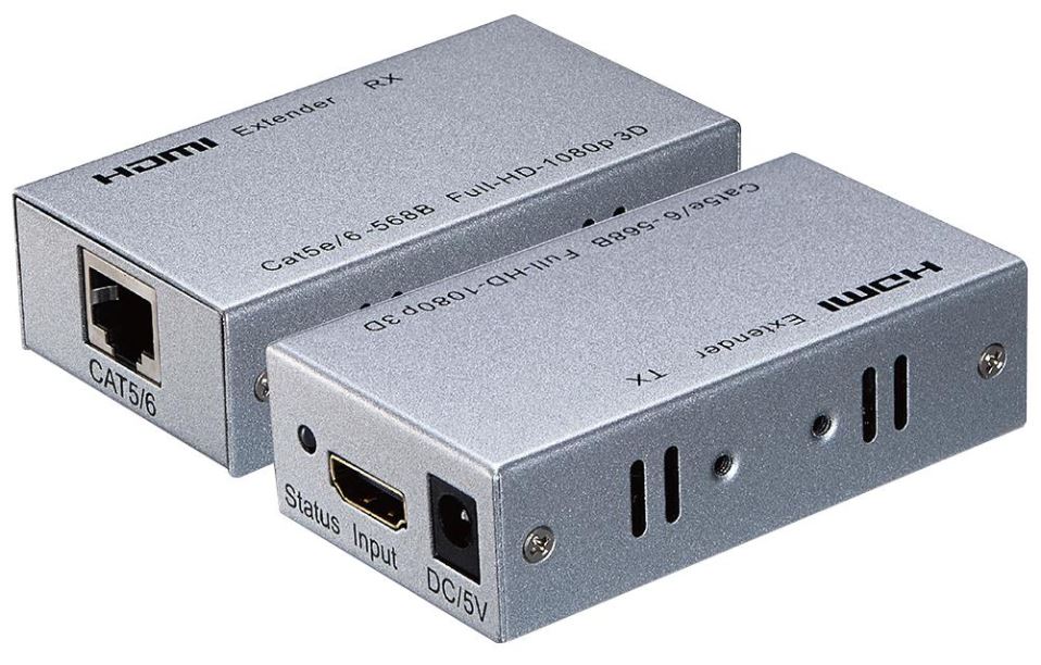 LMS DATA - HDMI Extender über Cat5e/Cat6, 50m Reichweite