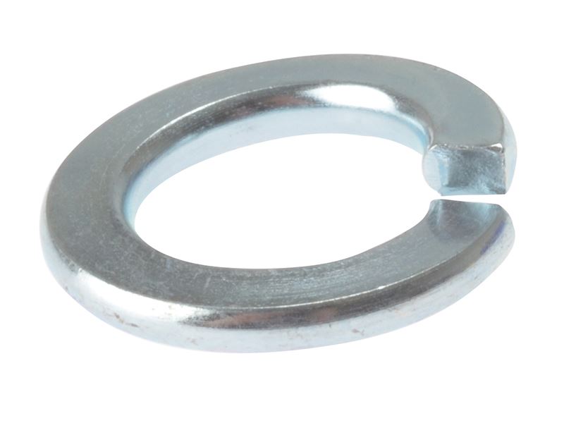 ForgeFix Arruelas de Mola M8 Zincadas, Pacote de 100