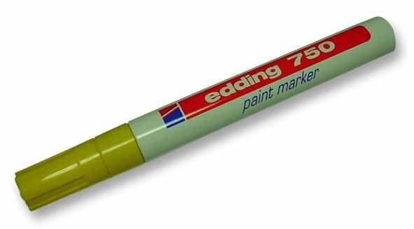 EDDING Medium Bullet Tip Paint Marker - Yellow