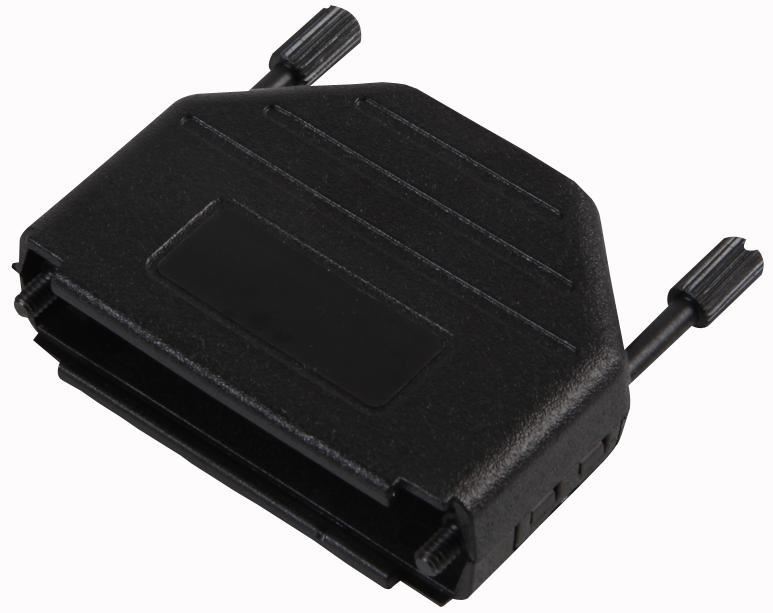 Cubierta de Conector Articulada ENCITECH 25 Vías en Negro
