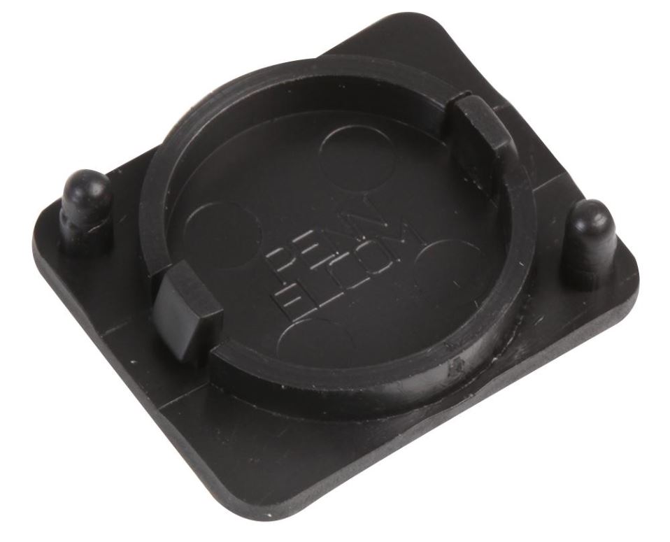 PENN ELCOM D-Type Blanking Plate, 5-Pack