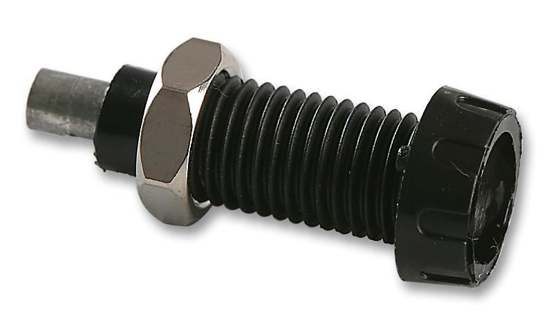 Prise de panneau Deltron 4 mm, noir, 10A