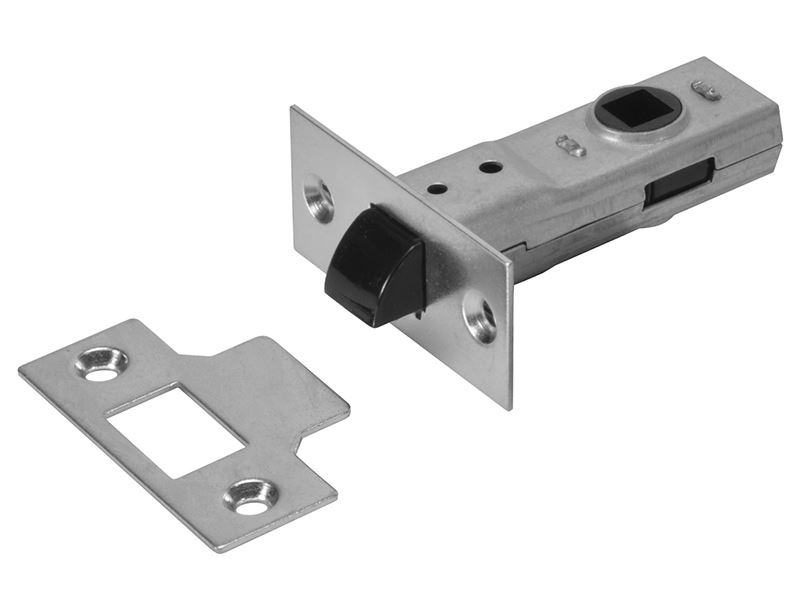 UNION J2600 Tubular Latch, Zinc Plated, 79mm (3in)