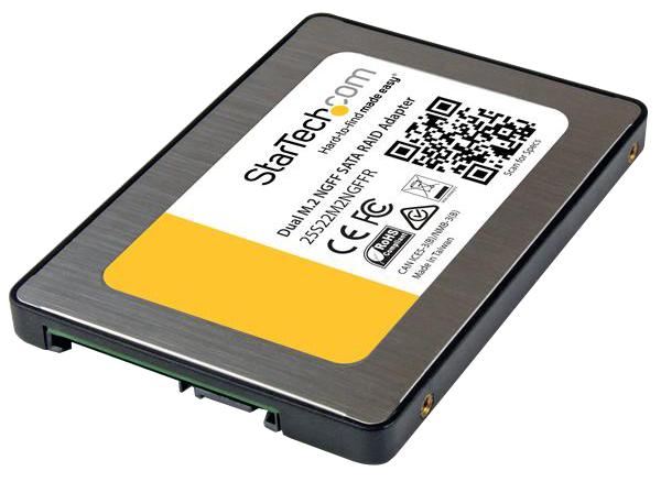 STARTECH Adaptador Dual M.2 NGFF SATA con soporte RAID